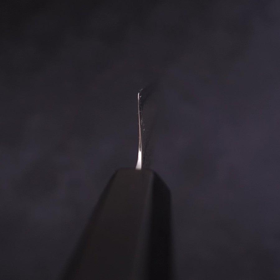 Petty SLD Nickel en Vagues Damas Manche en Buffle et Ébène 135mm-[Musashi]-[Couteaux de cuisine japonais]