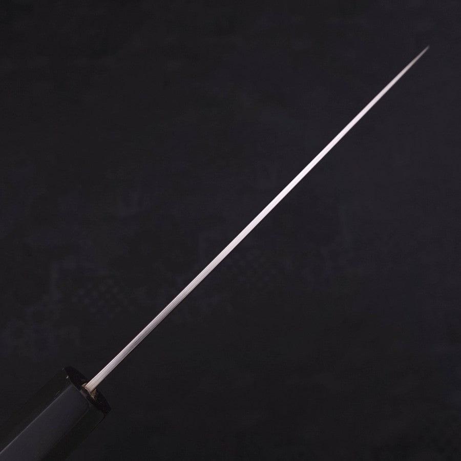 Petty SLD Nickel en Vagues Damas Manche en Buffle et Ébène 135mm-[Musashi]-[Couteaux de cuisine japonais]