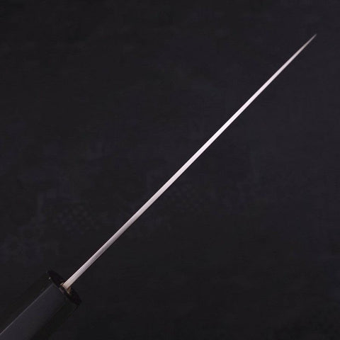 Petty SLD Nickel en Vagues Damas Manche en Buffle et Ébène 135mm-[Musashi]-[Couteaux de cuisine japonais]