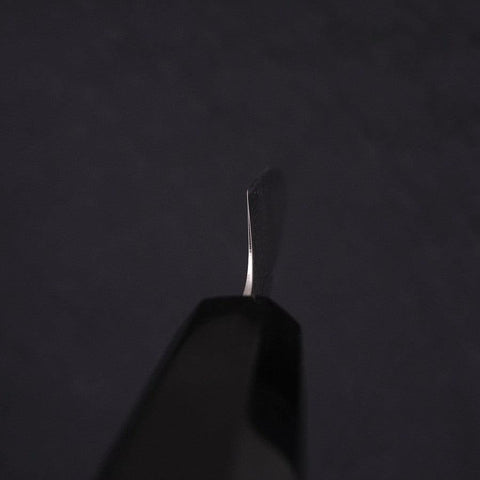 Petty SLD Nickel en Vagues Damas Manche en Buffle et Ébène 90mm-[Musashi]-[Couteaux de cuisine japonais]
