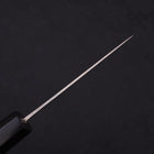 Petty SLD Nickel en Vagues Damas Manche en Buffle et Ébène 90mm-[Musashi]-[Couteaux de cuisine japonais]
