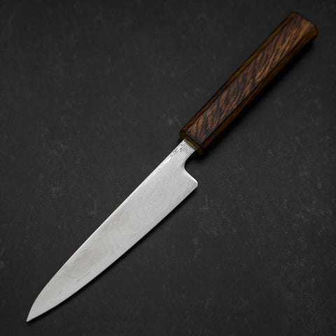 Petty SLD Wave Nickel Damas Manche Sumi Urushi 135mm-[Musashi]-[Couteaux de cuisine japonais]