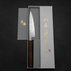Petty SLD Wave Nickel Damas Manche Sumi Urushi 135mm-[Musashi]-[Couteaux de cuisine japonais]