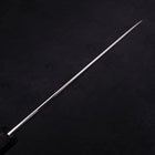 Petty Silver Steel #3 Damas Manche en Buffle et Ébène 150mm-[Musashi]-[Couteaux de cuisine japonais]