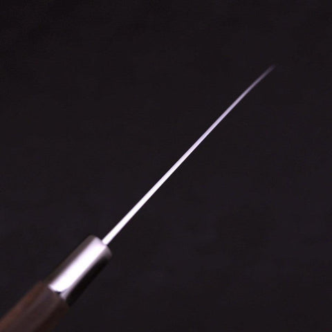 Petty Silver Steel #3 Karakusa Manche en Noyer 135mm-[Musashi]-[Couteaux de cuisine japonais]