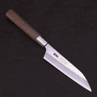 Petty Silver Steel #3 Karakusa Manche en Noyer 135mm-[Musashi]-[Couteaux de cuisine japonais]