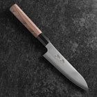 Petty Silver Steel #3 Kasumi Manche en Buffle et Noyer 135mm-[Musashi]-[Couteaux de cuisine japonais]