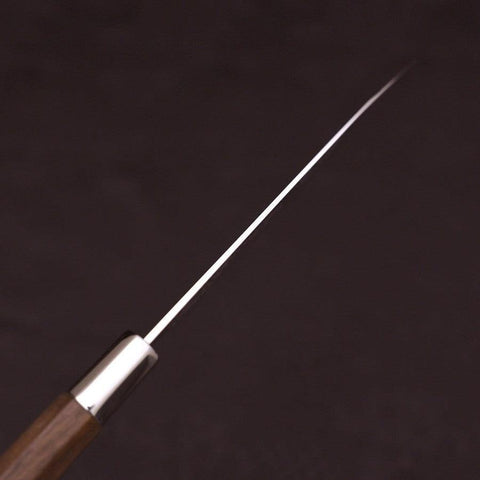 Petty Silver Steel #3 Kiku Manche en Noyer 135mm-[Musashi]-[Couteaux de cuisine japonais]