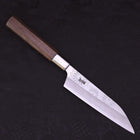 Petty Silver Steel #3 Kiku Manche en Noyer 135mm-[Musashi]-[Couteaux de cuisine japonais]