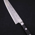 Petty Silver Steel #3 Nashiji Manche Occidental Noir 135mm-[Musashi]-[Couteaux de cuisine japonais]