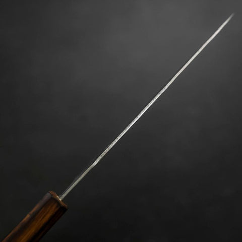 Petty Silver Steel #3 Nashiji Manche Sumi Urushi 150mm-[Musashi]-[Couteaux de cuisine japonais]