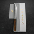 Petty Silver Steel #3 Nashiji Manche Sumi Urushi 150mm-[Musashi]-[Couteaux de cuisine japonais]