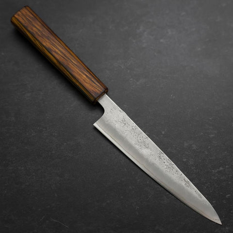 Petty Silver Steel #3 Nashiji Manche Sumi Urushi 150mm-[Musashi]-[Couteaux de cuisine japonais]