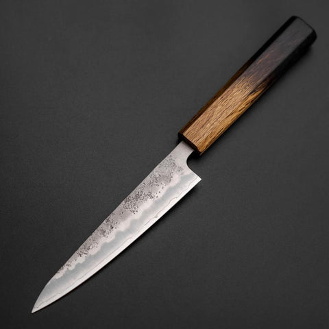Petty Silver Steel #3 Nashiji Manche Yaki Urushi 135mm-[Musashi]-[Couteaux de cuisine japonais]