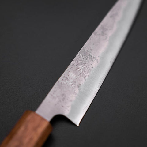 Petty Silver Steel #3 Nashiji Manche Yaki Urushi 135mm-[Musashi]-[Couteaux de cuisine japonais]