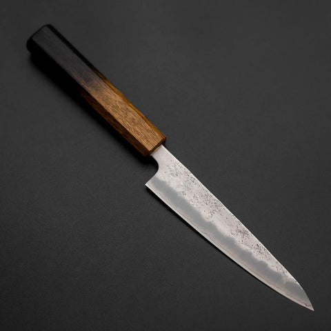 Petty Silver Steel #3 Nashiji Manche Yaki Urushi 135mm-[Musashi]-[Couteaux de cuisine japonais]