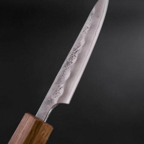 Petty Silver Steel #3 Nashiji Manche Yaki Urushi 85mm-[Musashi]-[Couteaux de cuisine japonais]