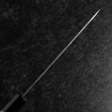 Petty Silver Steel #3 Nashiji Manche en Buffle et Cerisier 150mm-[Musashi]-[Couteaux de cuisine japonais]