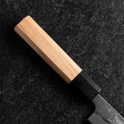 Petty Silver Steel #3 Nashiji Manche en Buffle et Cerisier 150mm-[Musashi]-[Couteaux de cuisine japonais]