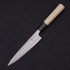 Petty Silver Steel #3 Nashiji Manche en Buffle et Magnolia 135mm-[Musashi]-[Couteaux de cuisine japonais]