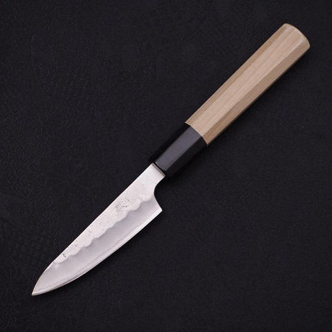 Petty Silver Steel #3 Nashiji Manche en Buffle et Magnolia 80mm-[Musashi]-[Couteaux de cuisine japonais]