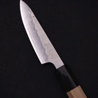 Petty Silver Steel #3 Nashiji Manche en Buffle et Magnolia 80mm-[Musashi]-[Couteaux de cuisine japonais]