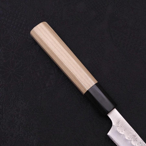 Petty Silver Steel #3 Nashiji Manche en Buffle et Magnolia 80mm-[Musashi]-[Couteaux de cuisine japonais]
