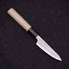 Petty Silver Steel #3 Nashiji Manche en Buffle et Magnolia 80mm-[Musashi]-[Couteaux de cuisine japonais]
