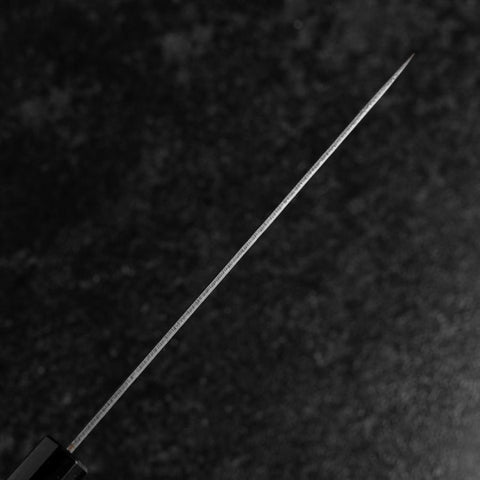 Petty Silver Steel #3 Nashiji Manche en Buffle et Noyer 150mm-[Musashi]-[Couteaux de cuisine japonais]