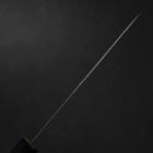 Petty Silver Steel #3 Nashiji Manche en Magnolia avec Double Embouts en Buffle 135mm-[Musashi]-[Couteaux de cuisine japonais]