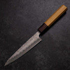 Petty Silver Steel #3 Nashiji Manche en Zelkova 135mm-[Musashi]-[Couteaux de cuisine japonais]
