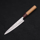 Petty Silver Steel #3 Nashiji Manche en Zelkova 150mm-[Musashi]-[Couteaux de cuisine japonais]