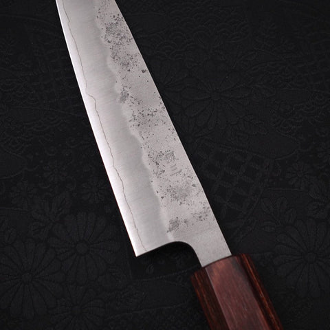Petty Silver Steel #3 Nashiji Manche en Zelkova 150mm-[Musashi]-[Couteaux de cuisine japonais]
