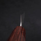 Petty Silver Steel #3 Nashiji Manche en Zelkova 150mm-[Musashi]-[Couteaux de cuisine japonais]