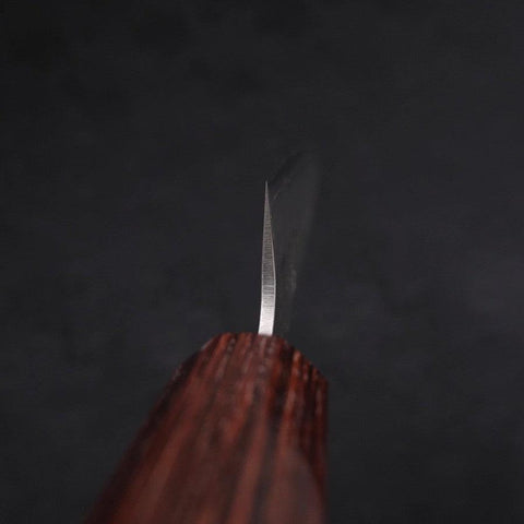 Petty Silver Steel #3 Nashiji Manche en Zelkova 150mm-[Musashi]-[Couteaux de cuisine japonais]