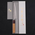 Petty Silver Steel #3 Nashiji Manche en Zelkova 150mm-[Musashi]-[Couteaux de cuisine japonais]