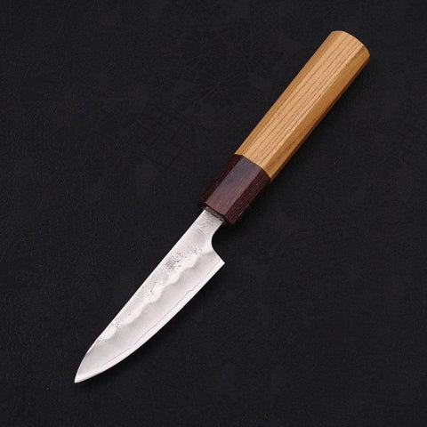 Petty Silver Steel #3 Nashiji Manche en Zelkova 80mm-[Musashi]-[Couteaux de cuisine japonais]