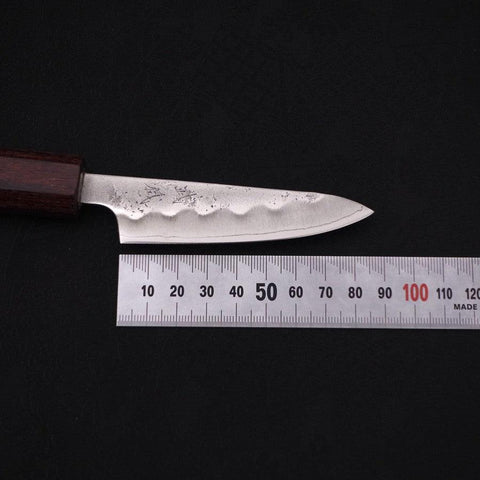Petty Silver Steel #3 Nashiji Manche en Zelkova 80mm-[Musashi]-[Couteaux de cuisine japonais]