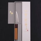 Petty Silver Steel #3 Nashiji Manche en Zelkova 80mm-[Musashi]-[Couteaux de cuisine japonais]