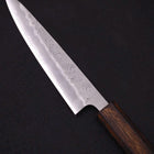 Petty Silver Steel #3 Nashiji Sumi Urushi Handle 135mm-[Musashi]-[Japanese-Kitchen-Knives]