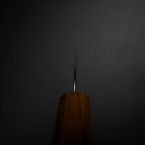 Petty Silver Steel #3 Poli Manche Yaki Urushi 80mm-[Musashi]-[Couteaux de cuisine japonais]