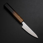 Petty Silver Steel #3 Poli Manche Yaki Urushi 80mm-[Musashi]-[Couteaux de cuisine japonais]