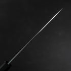 Petty Silver Steel #3 Poli Manche en Buffle et Ébène 110mm-[Musashi]-[Couteaux de cuisine japonais]