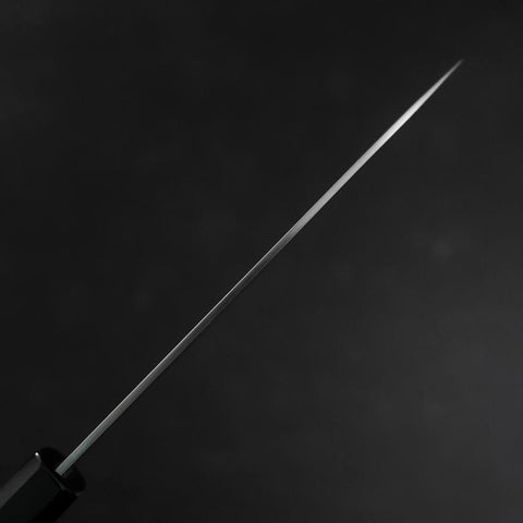 Petty Silver Steel #3 Poli Manche en Buffle et Ébène 110mm-[Musashi]-[Couteaux de cuisine japonais]