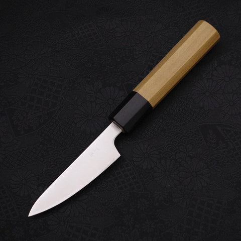 Petty Silver Steel #3 Poli Manche en Buffle et Magnolia 80mm-[Musashi]-[Couteaux de cuisine japonais]
