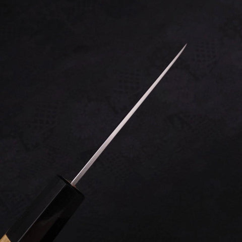 Petty Silver Steel #3 Poli Manche en Buffle et Magnolia 80mm-[Musashi]-[Couteaux de cuisine japonais]