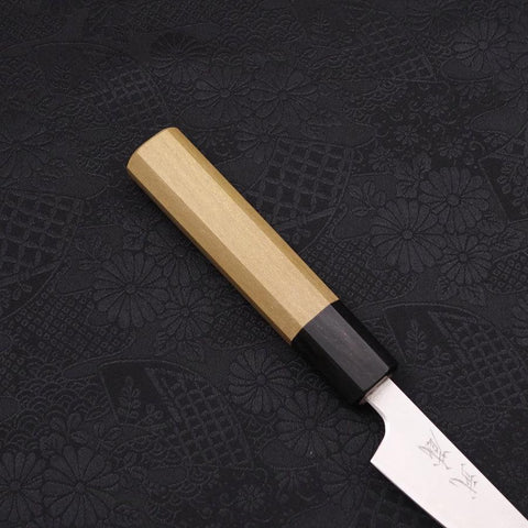 Petty Silver Steel #3 Poli Manche en Buffle et Magnolia 80mm-[Musashi]-[Couteaux de cuisine japonais]
