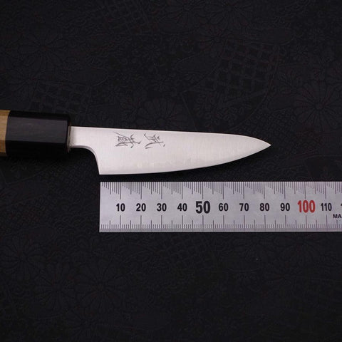 Petty Silver Steel #3 Poli Manche en Buffle et Magnolia 80mm-[Musashi]-[Couteaux de cuisine japonais]