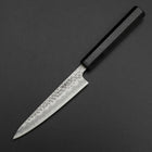 Petty Stainless Clad Blue Super Tsuchime Sumi Urushi Handle 135mm (5.3”)-[Musashi]-[Couteaux de cuisine japonais]