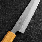 Petty Sweden Steel Nashiji Damas Manche Yaki Urushi 140mm-[Musashi]-[Couteaux de cuisine japonais]